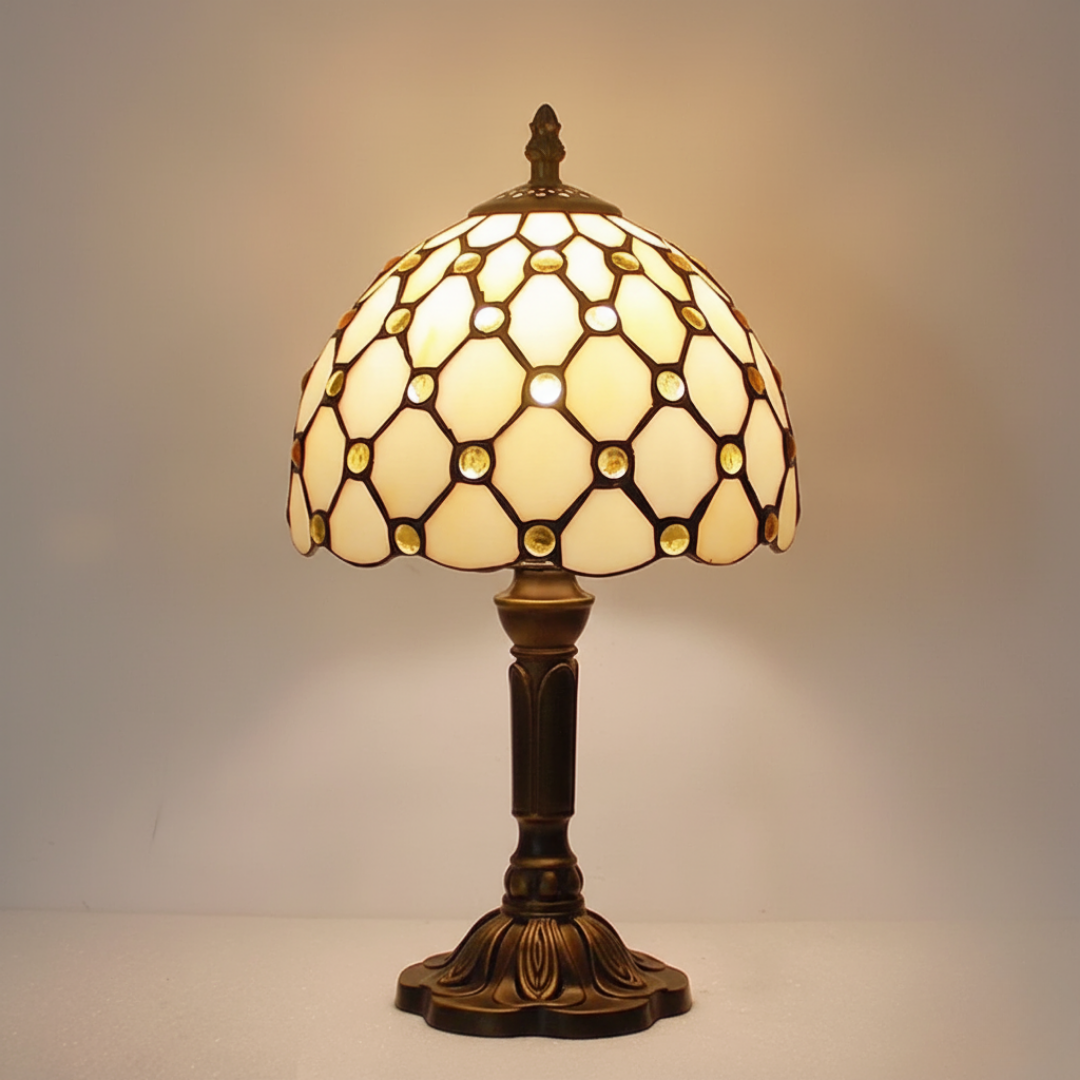 Lampada da tavolo di lusso vintage barocca