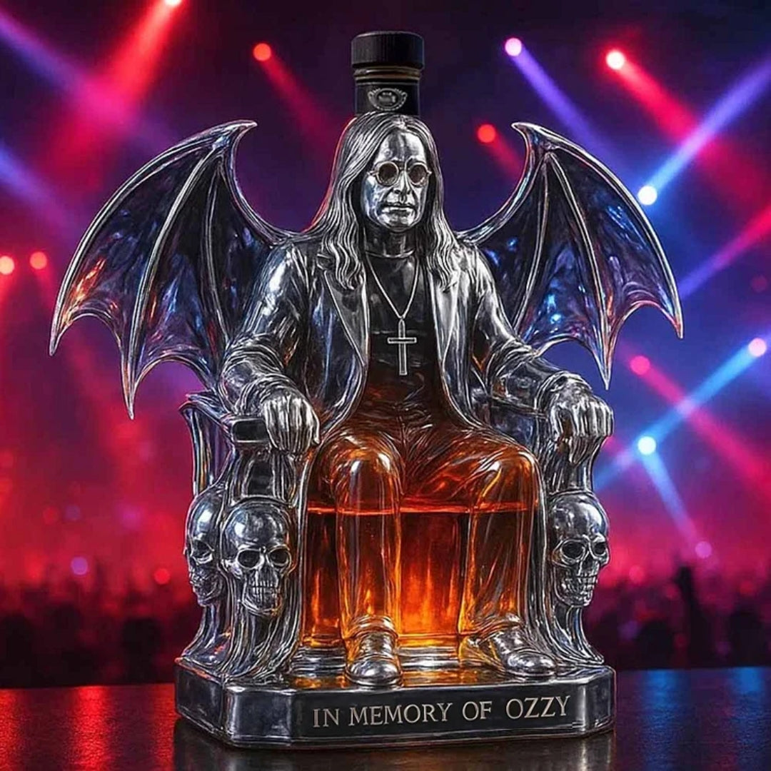 Ozzy Osbourne Immortalized: The Iconic Decanter for Collectors