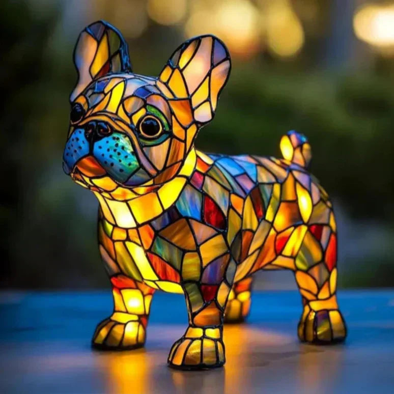 Amelie, il bulldog francese dal bagliore delicato
