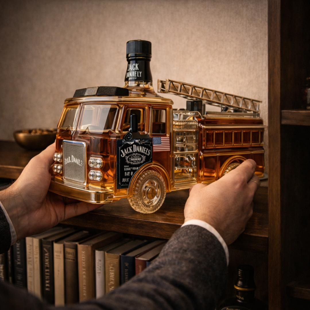 Bottiglia di Whisky Jack Daniel's - Edizione Vigili del Fuoco